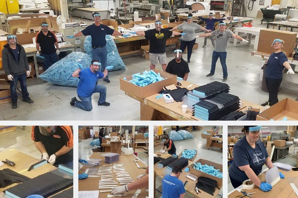 Federal Heath converts manufacturing to support medical teams